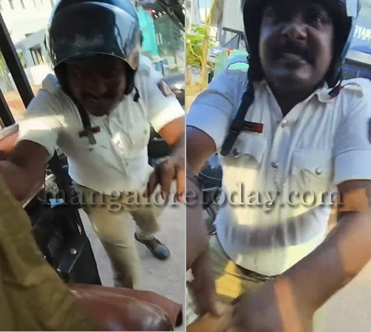 Traffic police assault